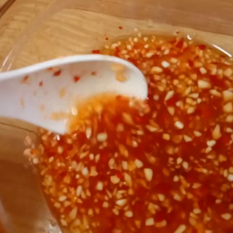 Cách làm Nước mắm trộn gỏi chanh tỏi ớt