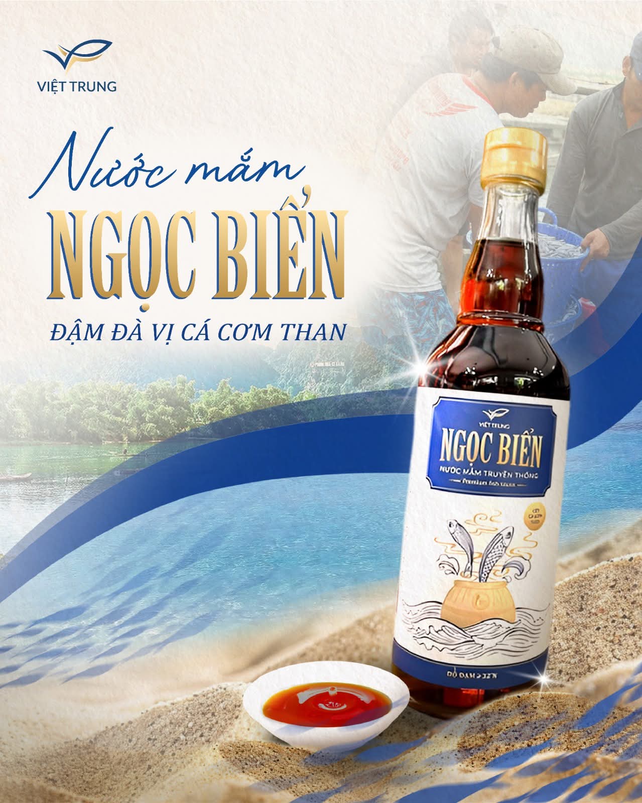 Nước mắm cá cơm than Ngọc biển