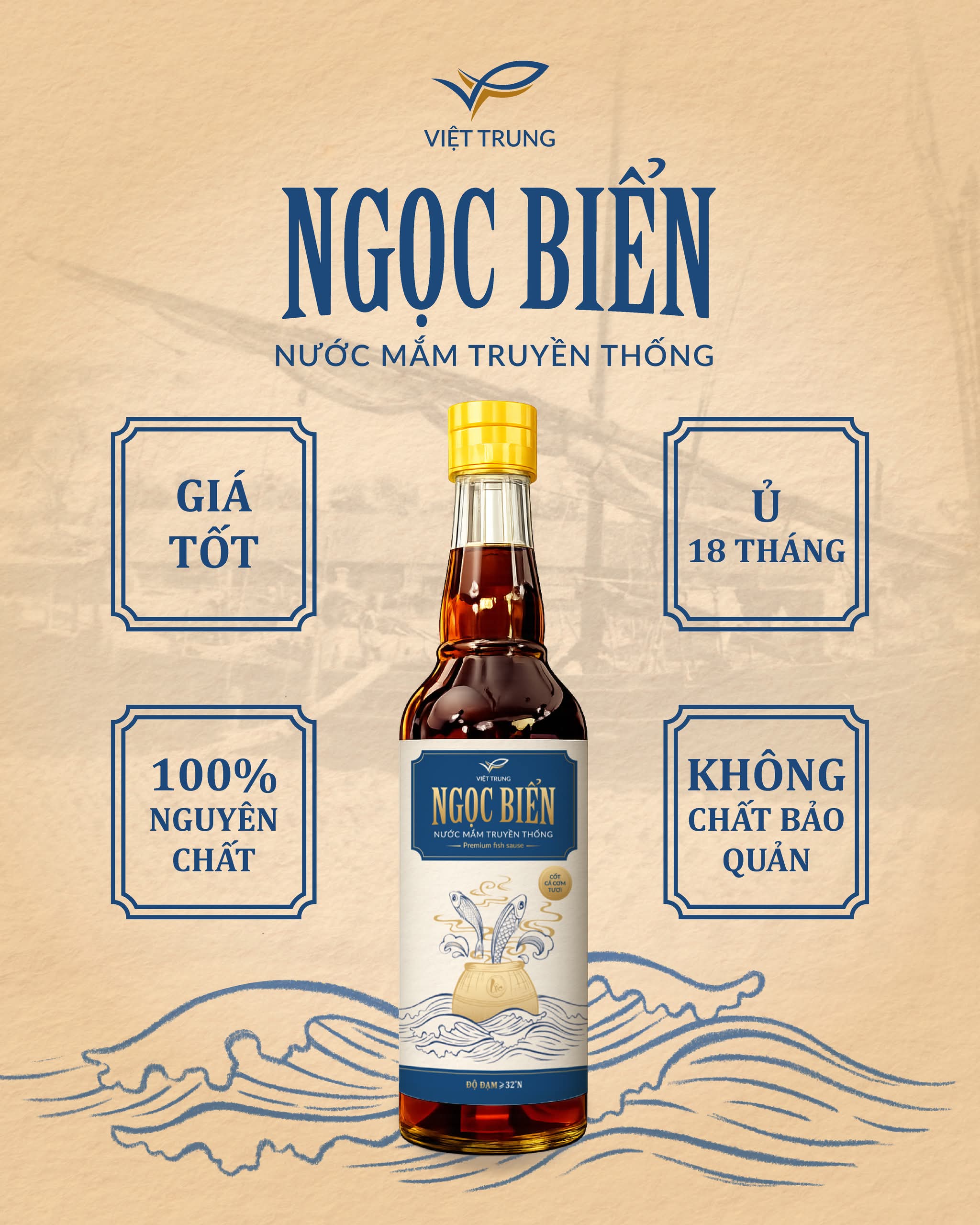 Nước mắm ngọt thơm ngon